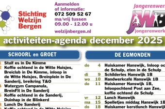 Activiteitenkalender december 2025