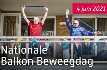Vrijdag 4 juni Nationale Balkonbeweegdag