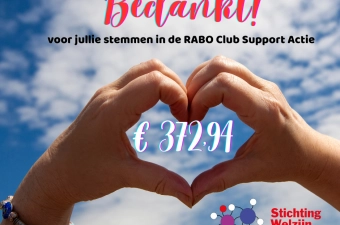 Bedankt voor jullie stem
