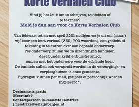 Korte Verhalen Club nummer acht, de laatste!