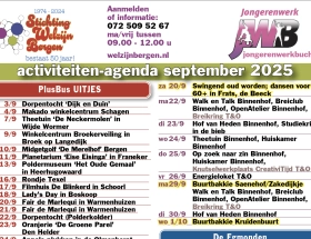Activiteitenkalender september 2025