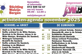 Activiteitenkalender november 2025