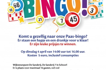 Paasbingo in de Sanderij