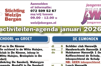 Activiteitenkalender januari 2026