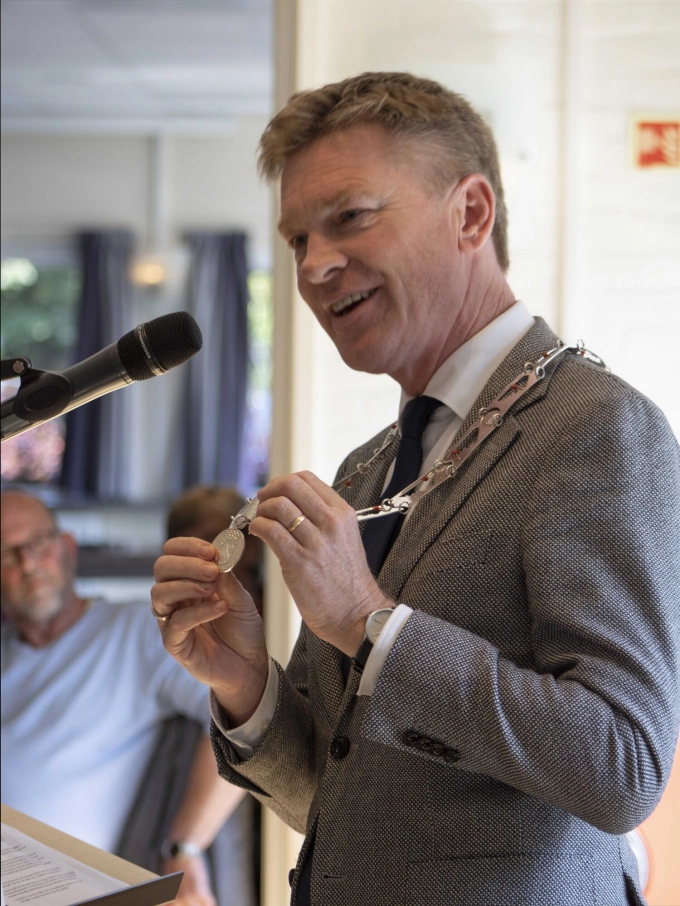 Koninklijke onderscheiding voor Renze Engelkes