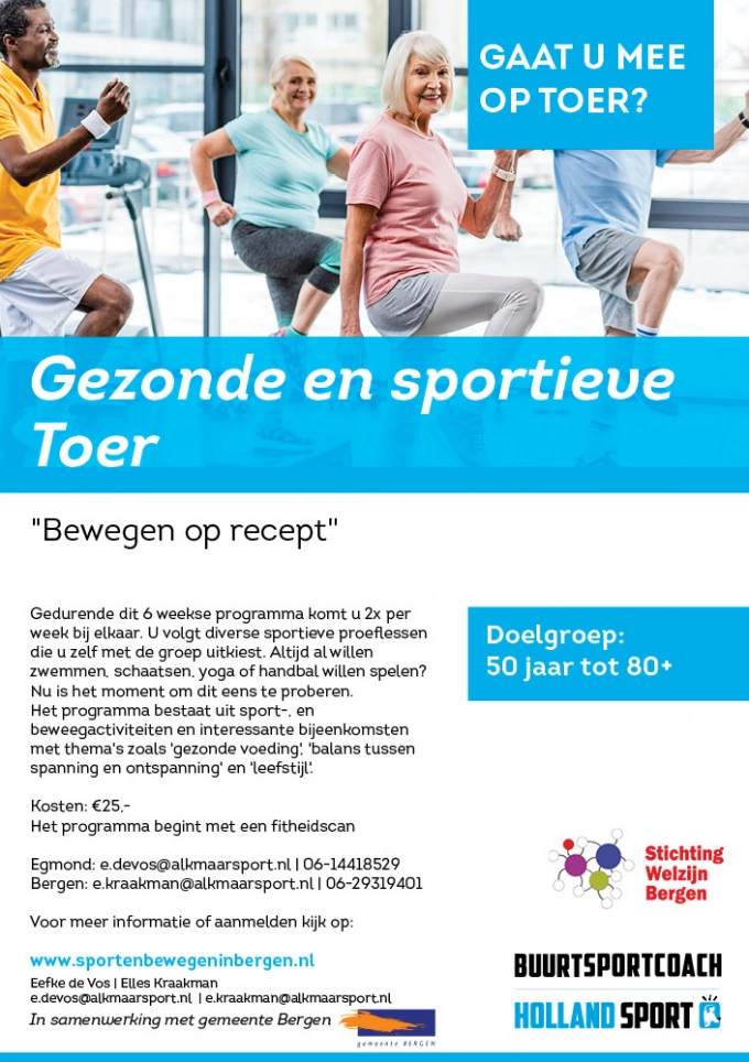 flyer Gezonde en Sportieve Toer