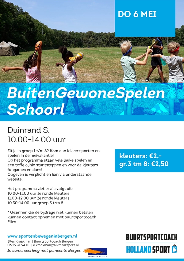 Activiteiten voor jongeren in de meivakantie
