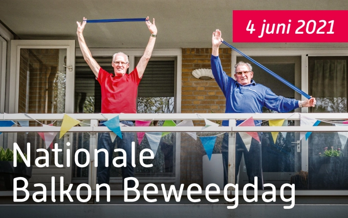 Vrijdag 4 juni Nationale Balkonbeweegdag