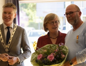 Koninklijke onderscheiding voor Renze Engelkes