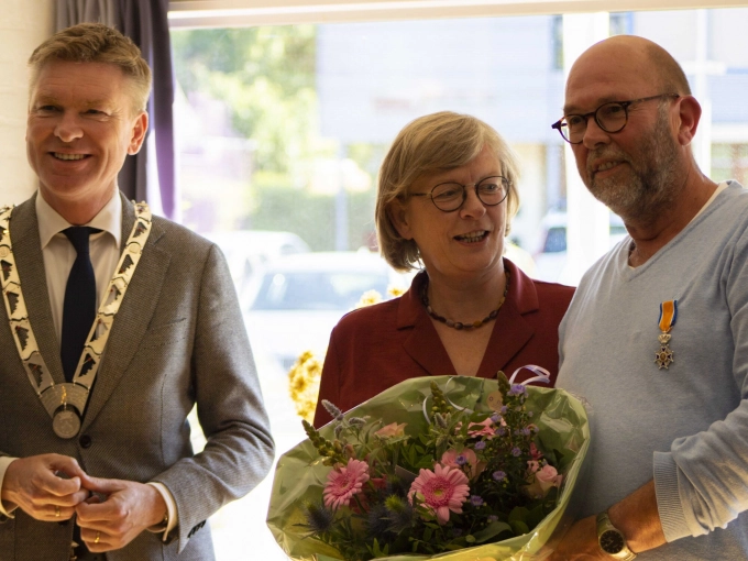 Koninklijke onderscheiding voor Renze Engelkes
